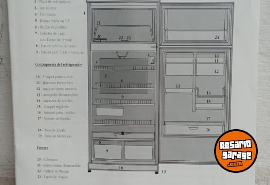 Hogar - Heladera con freezer - En Venta