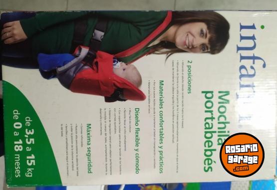 Art�culos para beb� - Mochila porta BEBE - muy poco uso - En Venta
