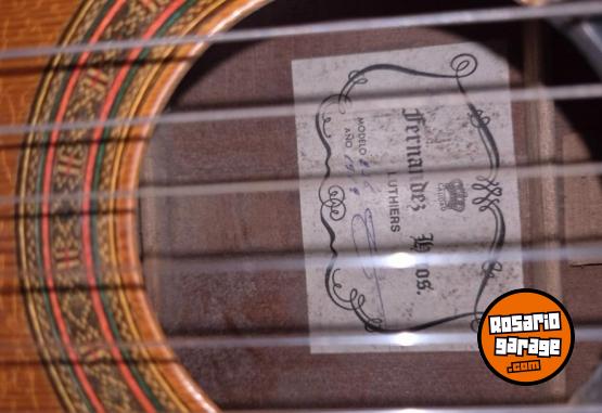 Instrumentos Musicales - Guitarra Criolla De Luthier Fernández Hnos (1989) - Impecable - En Venta