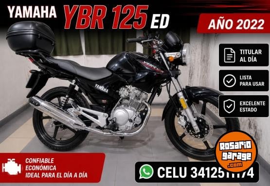 Motos - Yamaha Ybr Ed 125 2022 Nafta 4400Km - En Venta