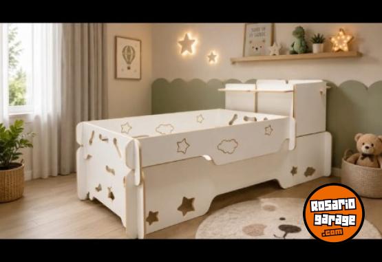 Artículos para bebé - Camita funcional montessori de 190*90 - En Venta