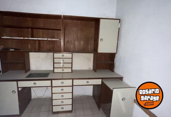 Hogar - Mueble Modular Vintage De Madera Con Cajones Y Alzada - En Venta