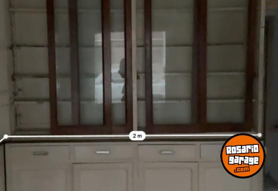 Hogar - Mueble Antiguo De Farmacia Vitrina Esquinera Original 3 m�dulos de 2mts . - En Venta