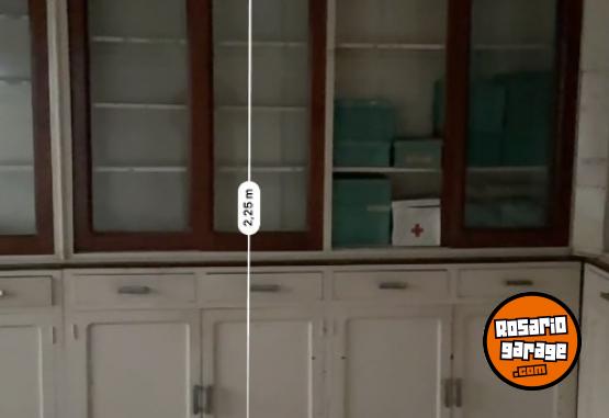 Hogar - Mueble Antiguo De Farmacia Vitrina Esquinera Original 3 m�dulos de 2mts . - En Venta