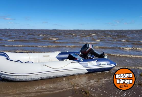 Embarcaciones - Gomon 3.60mts - Motor Yamaha 15HP 2007 - En Venta