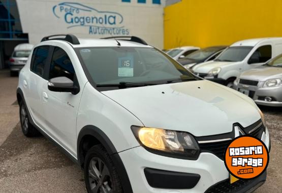 Autos - Renault Sandero stepway rip curl 2016 GNC 121000Km - En Venta