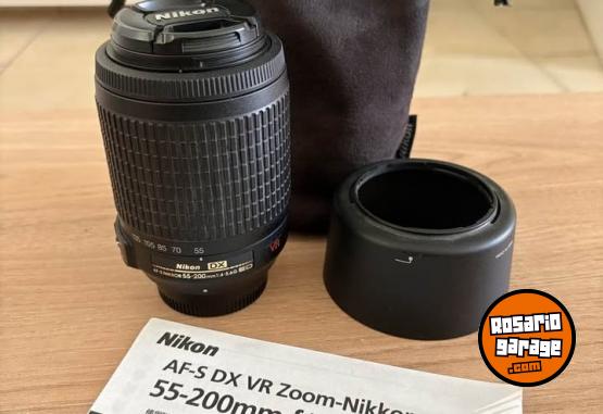 Electrónica - Nikon Af-s 55-200mm F/4-5.6 Teleobjetivo Negro - En Venta