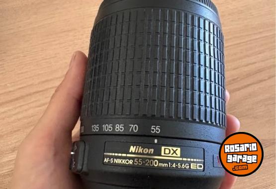 Electrónica - Nikon Af-s 55-200mm F/4-5.6 Teleobjetivo Negro - En Venta