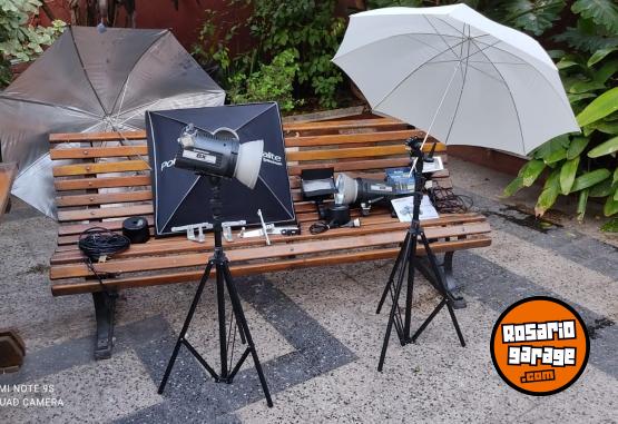 Electrónica - EQUIPO DE ESTUDIO FOTOGRÁFICO POCO USADO COMO AFICIONADO - En Venta