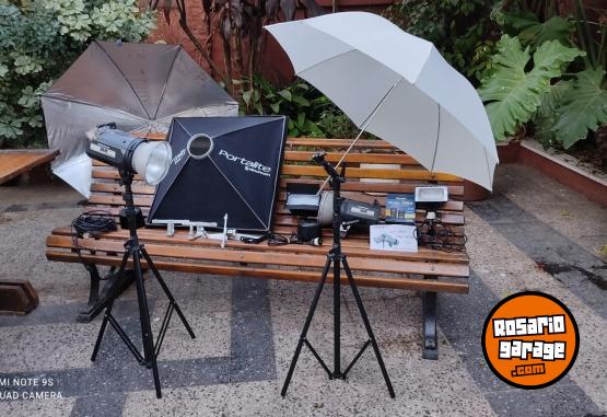 Electrónica - EQUIPO DE ESTUDIO FOTOGRÁFICO POCO USADO COMO AFICIONADO - En Venta