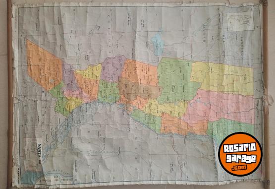 Otros - Mapas escolares antiguos para decoraci�n - En Venta