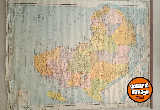 Otros - Mapas escolares antiguos para decoraci�n - En Venta