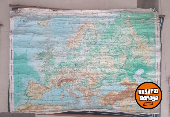 Otros - Mapas escolares antiguos para decoraci�n - En Venta