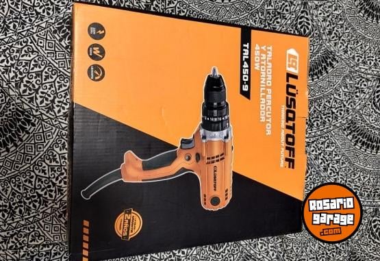 Herramientas - Taladro Percutor y Atornillador Lusqtoff 450w 1800rpm - En Venta