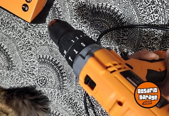 Herramientas - Taladro Percutor y Atornillador Lusqtoff 450w 1800rpm - En Venta