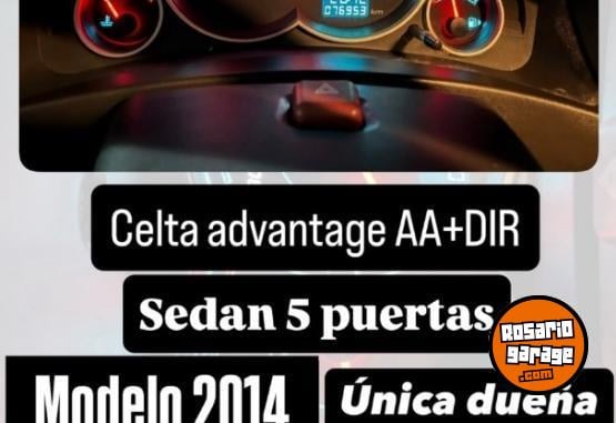 Autos - Chevrolet Celta 1.4 Advantage 2014 Nafta 77000Km - En Venta