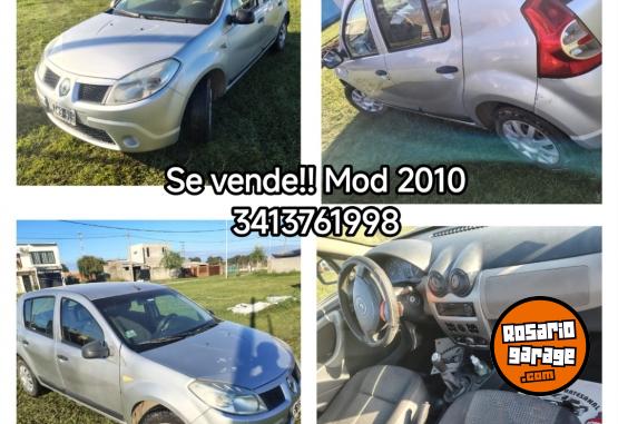 Autos - Renault Sandero 2010 Nafta 193000Km - En Venta