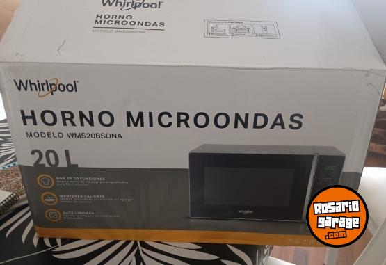 Hogar - Microondas Whirlpool Totalmente Táctil Como Nuevo en Caja Original - En Venta