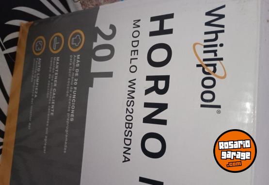 Hogar - Microondas Whirlpool Totalmente Táctil Como Nuevo en Caja Original - En Venta