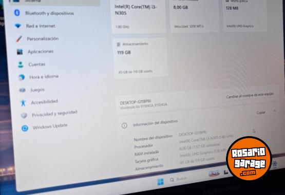 Inform�tica - Asus VivoBook Go 15 i3-12va gen - En Venta