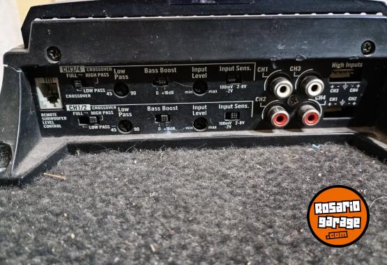 Electrónica - Potencia más boofer de dos parlantes - En Venta