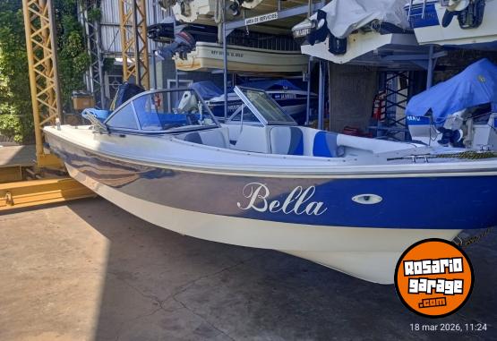 Embarcaciones - TRAKKER 520 MOTOR MERCURY 75 HP Y MOTOR AUXILIAR JOHNSON 5 HP - En Venta
