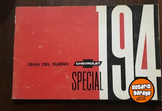 Accesorios para Autos - MANUALES DE GUANTERA DE CHEVROLET ANTIGUOS ( ESTA EN LA DESCRIPCION TODO PERFECTAMENTE DETALLADO ) - En Venta