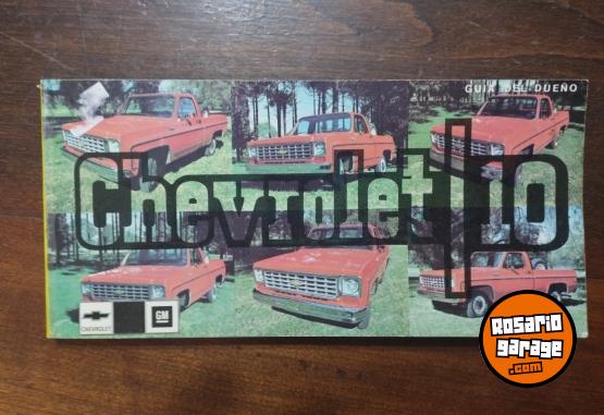 Accesorios para Autos - MANUALES DE GUANTERA DE CHEVROLET ANTIGUOS ( ESTA EN LA DESCRIPCION TODO PERFECTAMENTE DETALLADO ) - En Venta