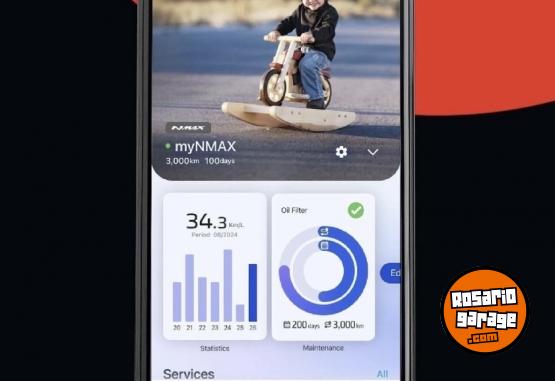 Motos - Yamaha NMAX NMX CONNECT 2024 Nafta 15000Km - En Venta
