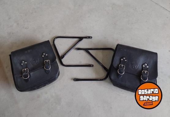 Accesorios para Motos - Alforjas de cuero para royald enfield - En Venta