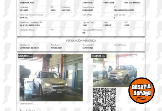 Camionetas - Chevrolet S10, 2.8, LTZ, 4×2 2014 Diesel 377500Km - En Venta