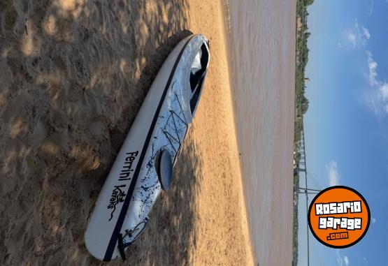 Deportes Náuticos - Kayak doble Ferrini con palas y chaleco - En Venta