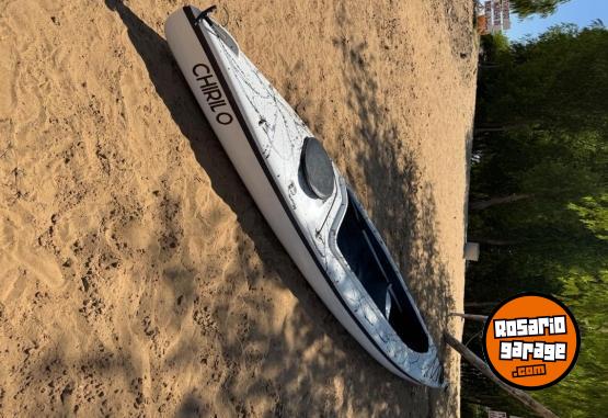 Deportes Náuticos - Kayak doble Ferrini con palas y chaleco - En Venta