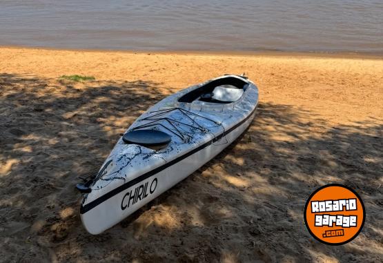 Deportes Náuticos - Kayak doble Ferrini con palas y chaleco - En Venta