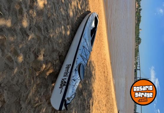 Deportes Náuticos - Kayak doble Ferrini con palas y chaleco - En Venta
