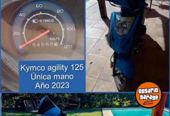 Motos - Kymco agility 125 2023 Nafta 5586Km - En Venta
