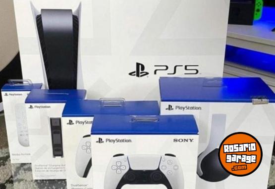 Electrónica - Sony PS5 Slim Digital Edition 1 TB + 5 juegos gratis - En Venta