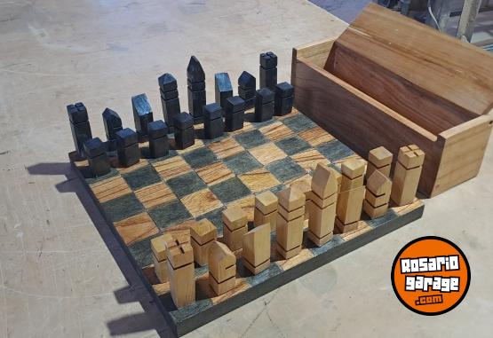 Deportes - ajedrez artesanal - En Venta