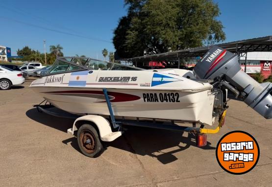 Embarcaciones - LANCHA QUICKSILVER16 YAMAHA 70HP. Recibo usado - En Venta