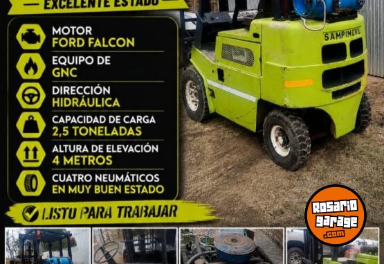 Camiones y Grúas - Vendo autoelevador con equipo a gas - En Venta