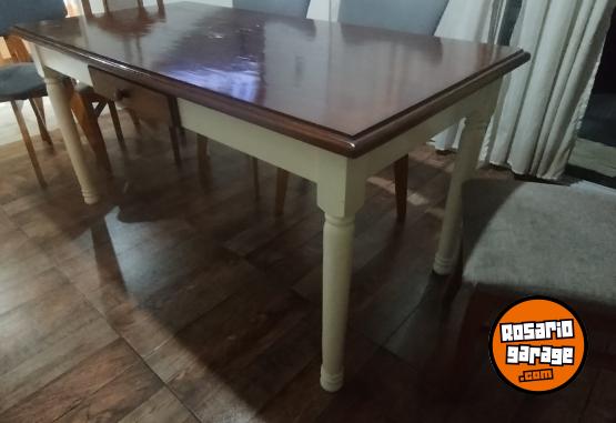 Hogar - Mesa con cajón estiló campo - En Venta
