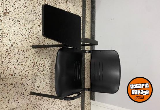 Otros - Silla con pupitre abatible usada / Ideal capacitaciones, cursos, estudio - Rosario - En Venta