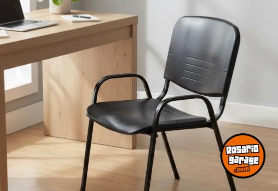 Otros - Silla de oficina ejecutiva negra, usada - Rosario - En Venta