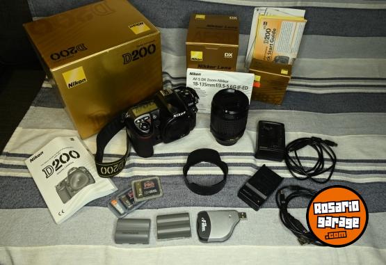 Electrónica - Nikon D200 + Nikon 18-135 DX - En Venta