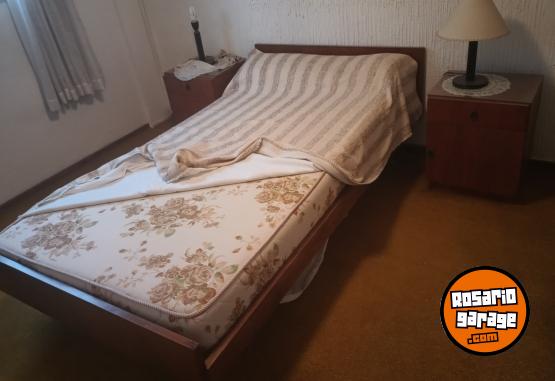 Hogar - Muebles - cama plaza y media - con colchón - En Venta