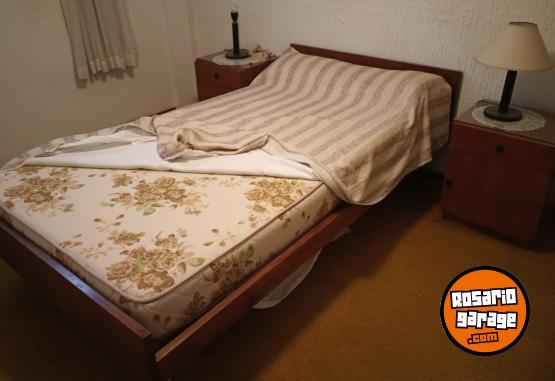 Hogar - Muebles - cama plaza y media - con colchón - En Venta
