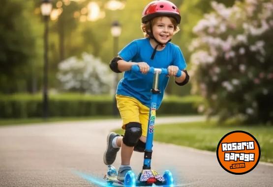 Deportes - monopatin para ni�os con luces led, envio a domicilio gratis. - En Venta