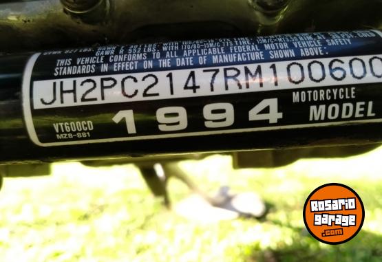 Motos - Honda SHADOW VLX 600 DELUXE 1994 Nafta 28000Km - En Venta