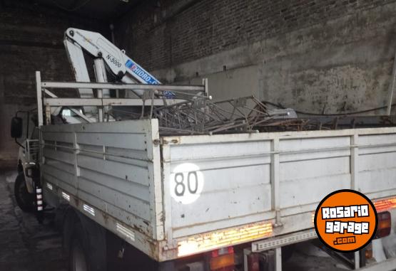 Camiones y Grúas - Camión Ford 4000 Con Hidrogrúa Hidro-Grubert N5000 - Excelente Estado - En Venta