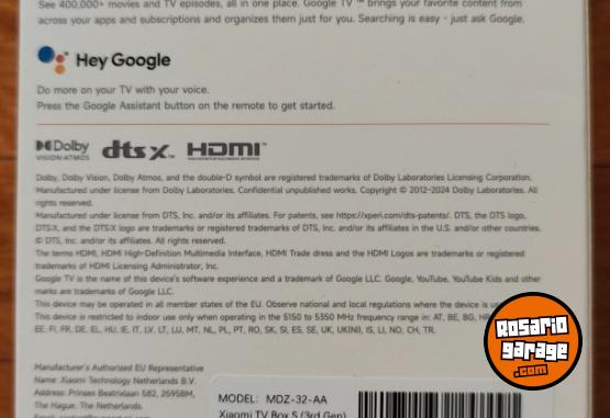 Electrónica - XIAOMI TV BOX S3 4K CONVERSOR EN SMART TV - En Venta